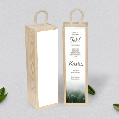 Prośba o Świadkowanie - SNW Akryl naturalna Forest - Motyw 2