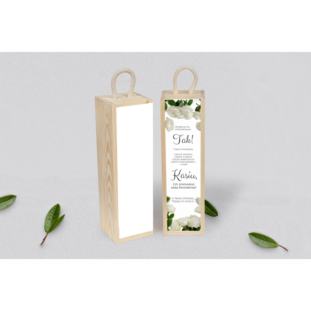 Prośba o&nbsp;Świadkowanie - SNW Akryl naturalna Soft Motyw 4