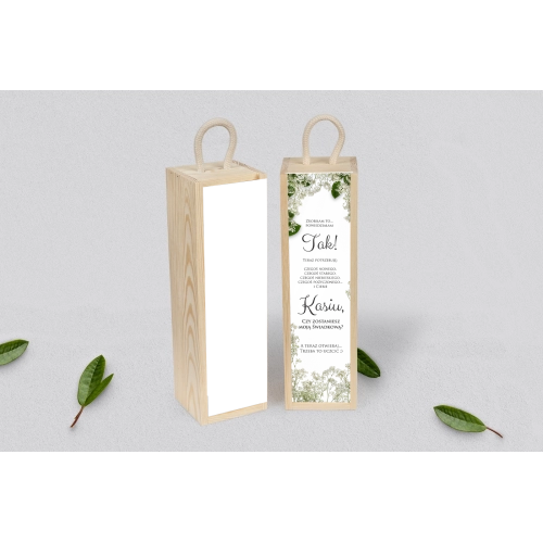 Prośba o&nbsp;Świadkowanie - SNW Akryl naturalna Soft Motyw 7