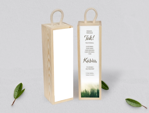 Prośba o Świadkowanie - SNW Akryl naturalna Forest - Motyw 1