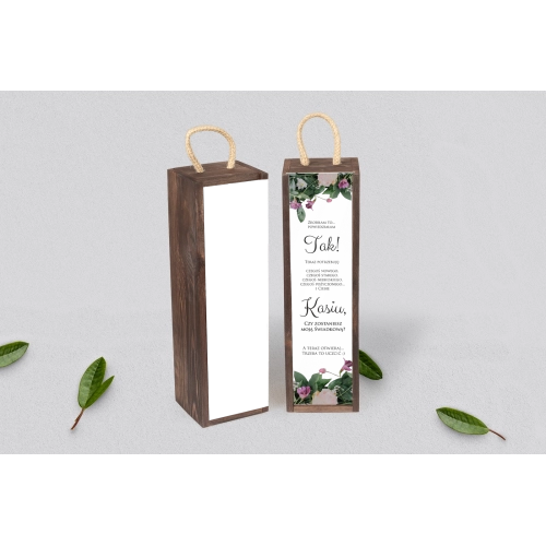 Prośba o&nbsp;Świadkowanie - SNW Akryl brązowa Soft Motyw 6