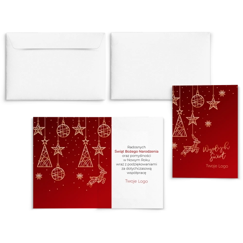Kartki Świąteczne Klasyczne - Motyw 1