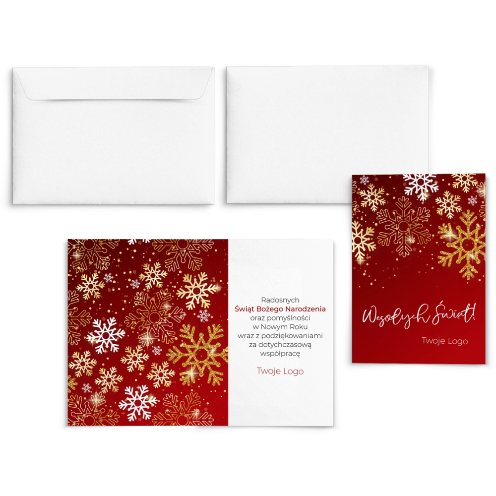 Kartki Świąteczne Klasyczne - Motyw 3