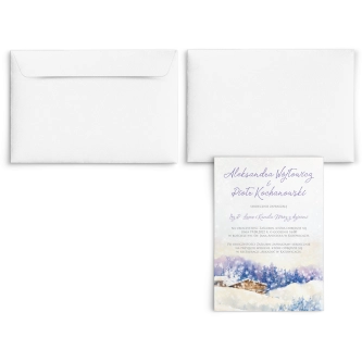 Zaproszenia ślubne Gaja - Motyw 1