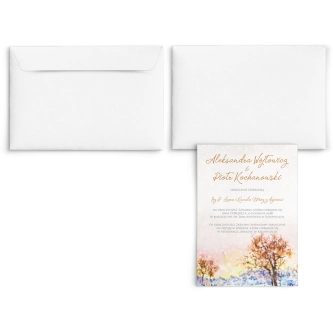 Zaproszenia ślubne Gaja - Motyw 5