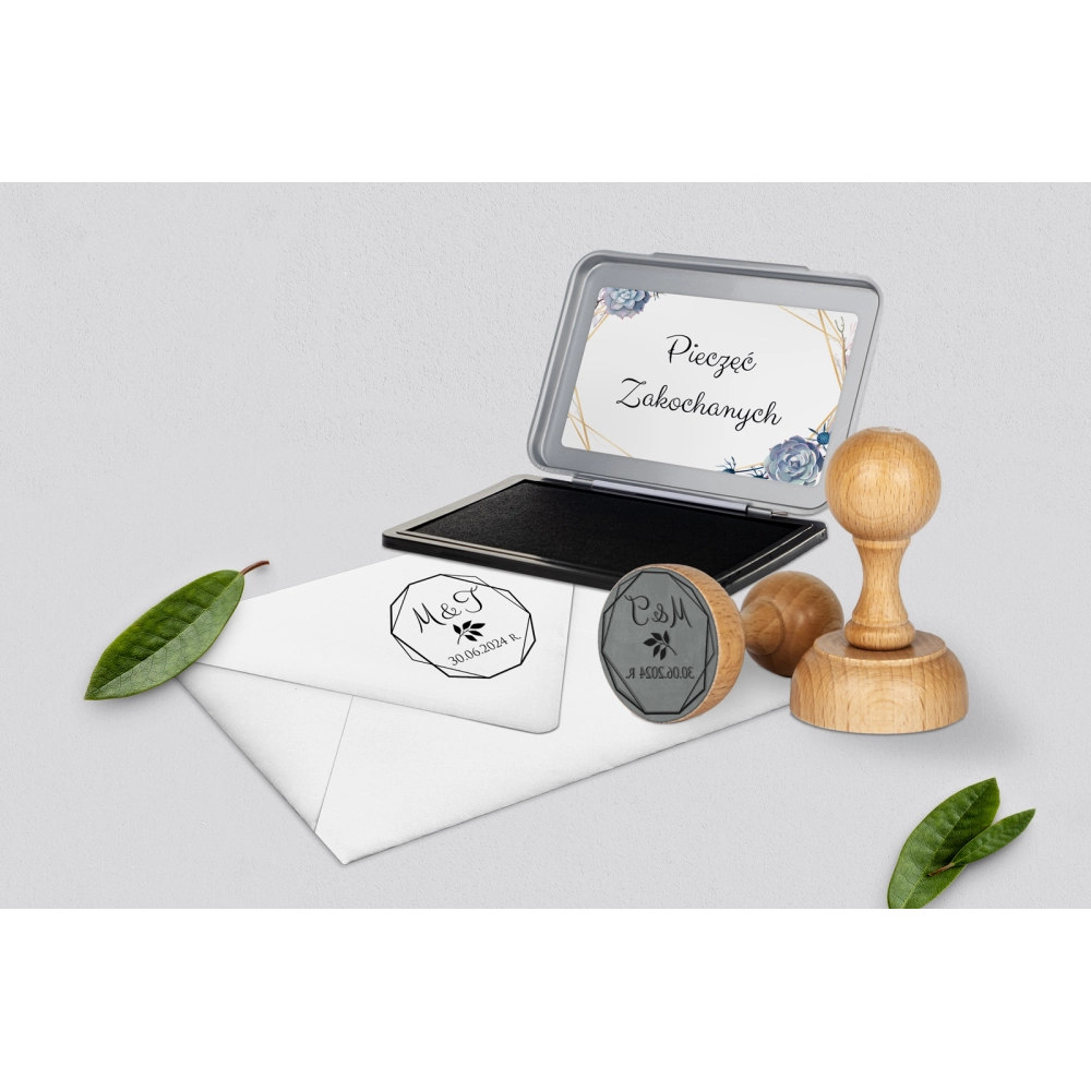 Pieczątka Flowers & Frame Motyw 6