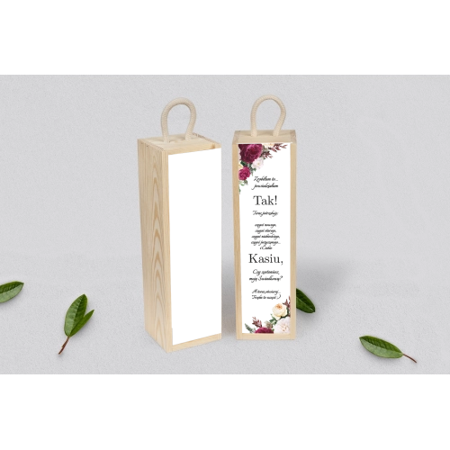 Prośba o&nbsp;Świadkowanie - SNW Akryl naturalna Fabello Motyw 1