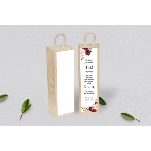 Prośba o&nbsp;Świadkowanie - SNW Akryl naturalna Fabello Motyw 2