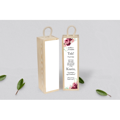 Prośba o&nbsp;Świadkowanie - SNW Akryl naturalna Fabello Motyw 3