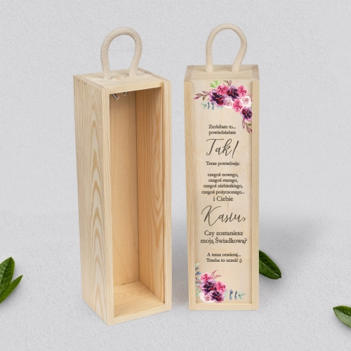 Prośba o Świadkowanie - SNW naturalna PasteLove Motyw 1