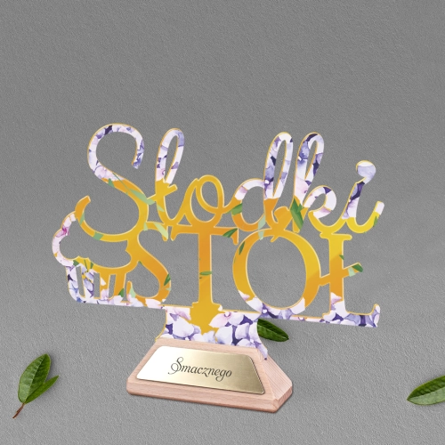 Słodki Stół - Flowers & Frame Motyw 1