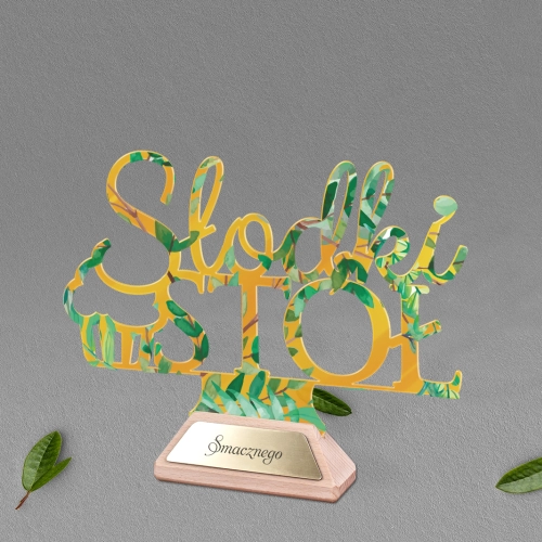 Słodki Stół - Flowers & Frame Motyw 2