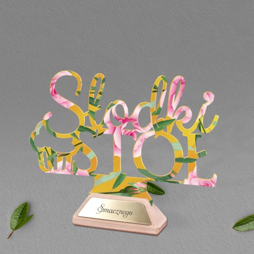 Słodki Stół - Flowers & Frame Motyw 4