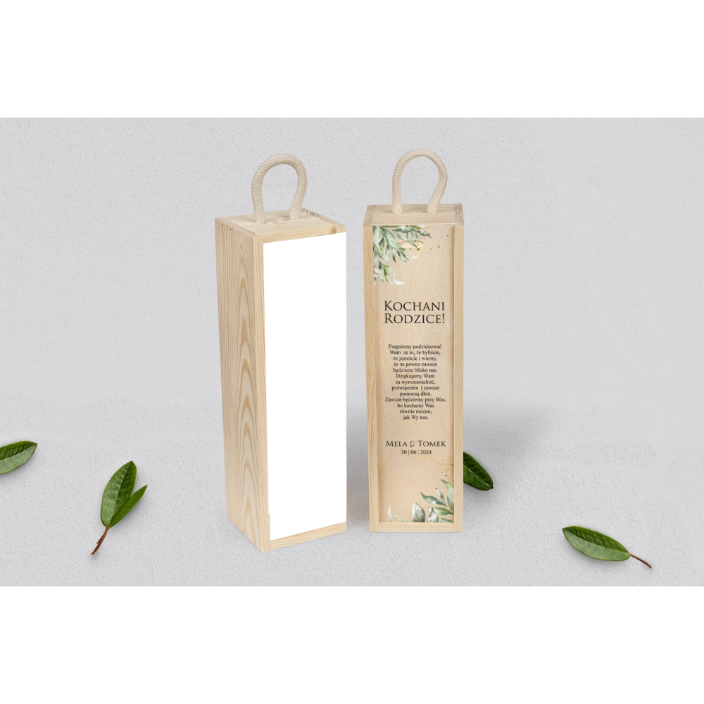 Skrzynka dla Rodziców - SNW Naturalna Leaves Motyw 1