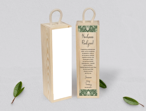 Skrzynka dla Rodziców - SNW Naturalna Vintage Motyw 2