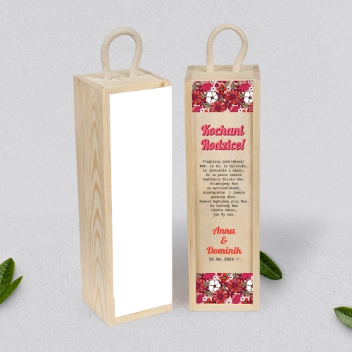Skrzynka dla Rodziców - SNW Naturalna Retro Style Motyw 2