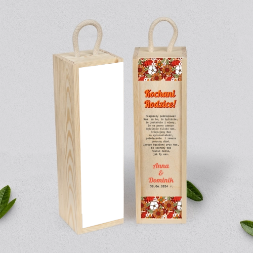 Skrzynka dla Rodziców - SNW Naturalna Retro Style Motyw 3