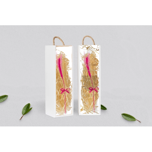 Skrzynka dla Rodziców - SNW Biała Marmur & Złoto - Motyw 4