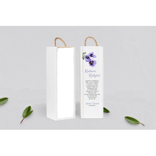 Skrzynka dla Rodziców - SNW Biała Sweet Love Motyw 3