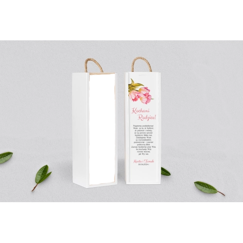 Skrzynka dla Rodziców - SNW Biała Sweet Love Motyw 4