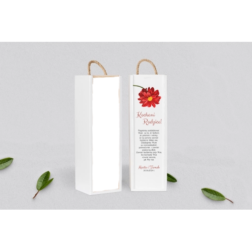 Skrzynka dla Rodziców - SNW Biała Sweet Love Motyw 5