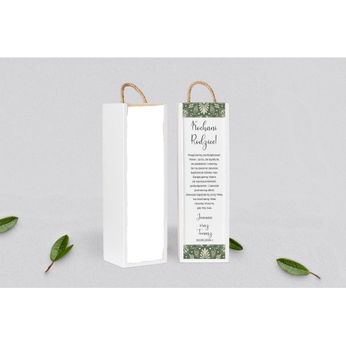 Skrzynka dla Rodziców - SNW Biała Vintage Motyw 2