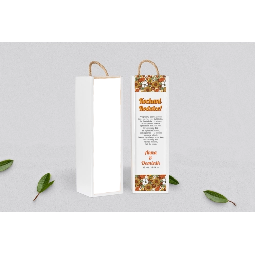 Skrzynka dla Rodziców - SNW Biała Retro Style Motyw 1