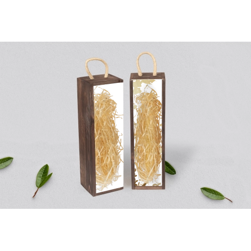 Skrzynka dla Rodziców - SNW Brązowa Marmur & Złoto - Motyw 5