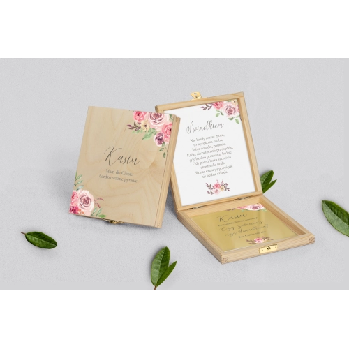 Prośba o&nbsp;świadkowanie - naturalne puzzle Pastelove Motyw 2