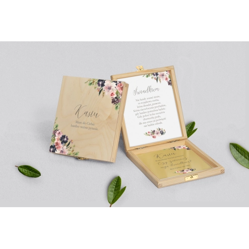 Prośba o&nbsp;świadkowanie - naturalne puzzle Pastelove Motyw 4