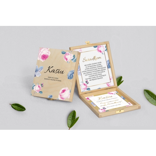 Prośba o&nbsp;świadkowanie - naturalne puzzle Dream Motyw 3