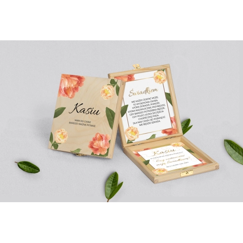 Prośba o&nbsp;świadkowanie - naturalne puzzle Dream Motyw 5