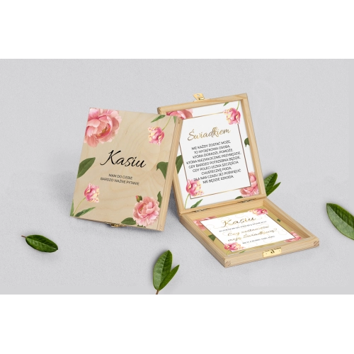 Prośba o&nbsp;świadkowanie - naturalne puzzle Dream Motyw 6