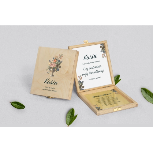 Prośba o&nbsp;świadkowanie - naturalne puzzle Rustic Summer Motyw 3