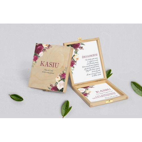 Prośba o&nbsp;świadkowanie - naturalne puzzle Fabello Motyw 1