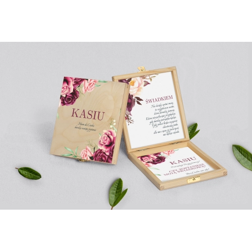 Prośba o&nbsp;świadkowanie - naturalne puzzle Fabello Motyw 3