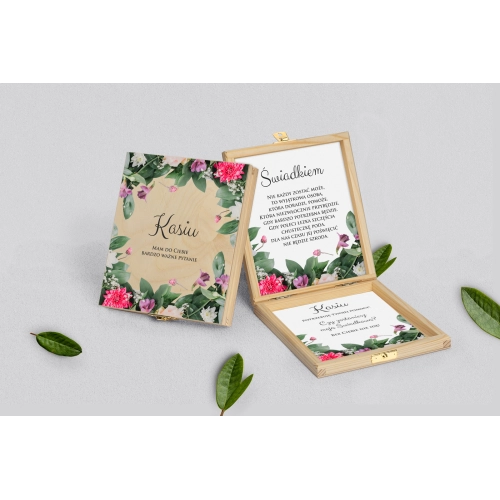 Prośba o&nbsp;świadkowanie - naturalne puzzle Soft Motyw 6