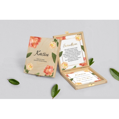 Prośba o&nbsp;świadkowanie - naturalne puzzle Dream Motyw 5