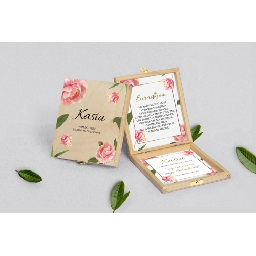 Prośba o&nbsp;świadkowanie - naturalne puzzle Dream Motyw 6