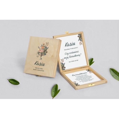 Prośba o&nbsp;świadkowanie - naturalne puzzle Rustic Summer Motyw 3