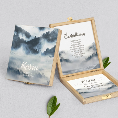 Prośba o świadkowanie - naturalne puzzle Forest - Motyw 5