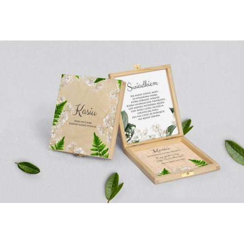 Prośba o świadkowanie - naturalne puzzle Soft Motyw 2