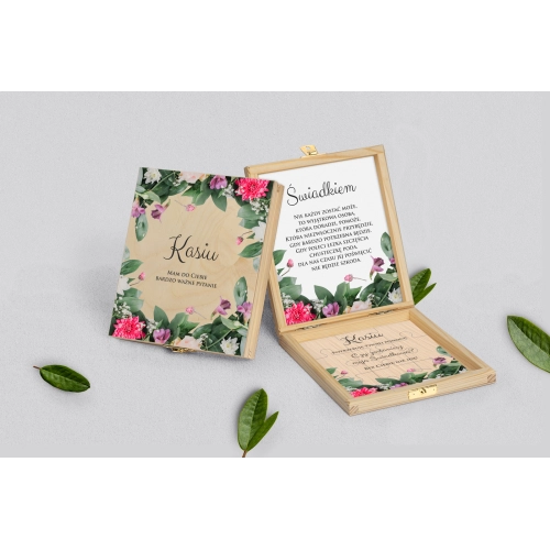 Prośba o świadkowanie - naturalne puzzle Soft Motyw 6