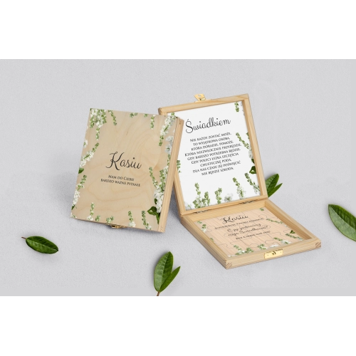 Prośba o świadkowanie - naturalne puzzle Soft Motyw 8