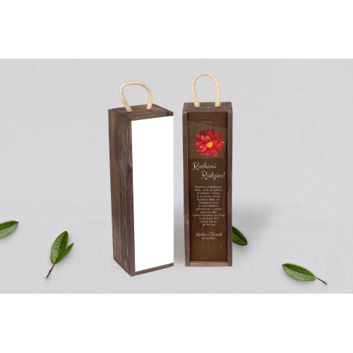 Skrzynka dla Rodziców - SNW Brązowa Sweet Love Motyw 5