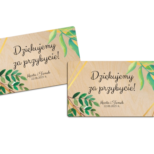 Magnes Prostokątny - Flowers & Frame Motyw 2