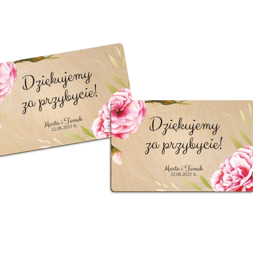 Magnes Prostokątny - Flowers & Frame Motyw 5