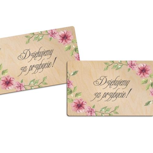 Magnes Prostokątny - Akwarelowe Wianki Motyw 6