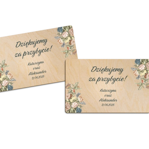 Magnes Prostokątny - Rustic Summer Motyw 1