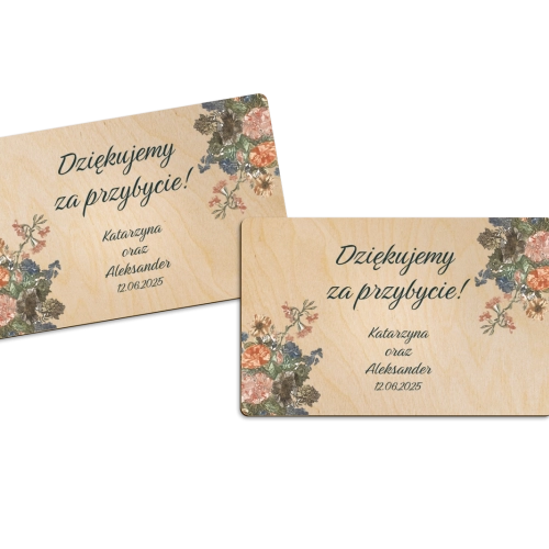 Magnes Prostokątny - Rustic Summer Motyw 3